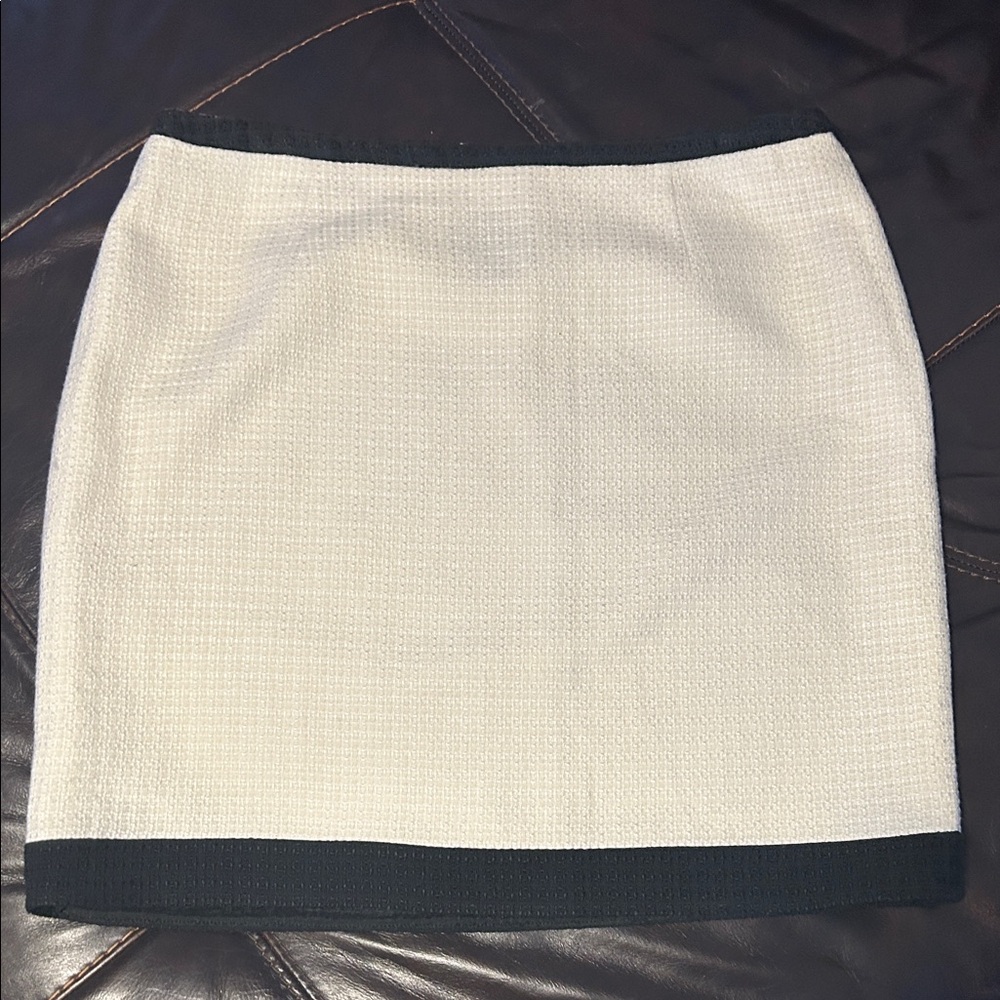 INC International Concepts White and Black Pencil Skirt Sz 14